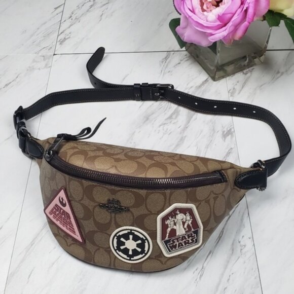 Coach x Star Wars Fanny Pack with‎ Patches  NWT - Picture 1 of 6